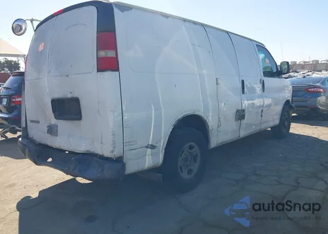 2007 Chevrolet Express Work Van from USA, damaged, VIN 1GCFG15X871228432